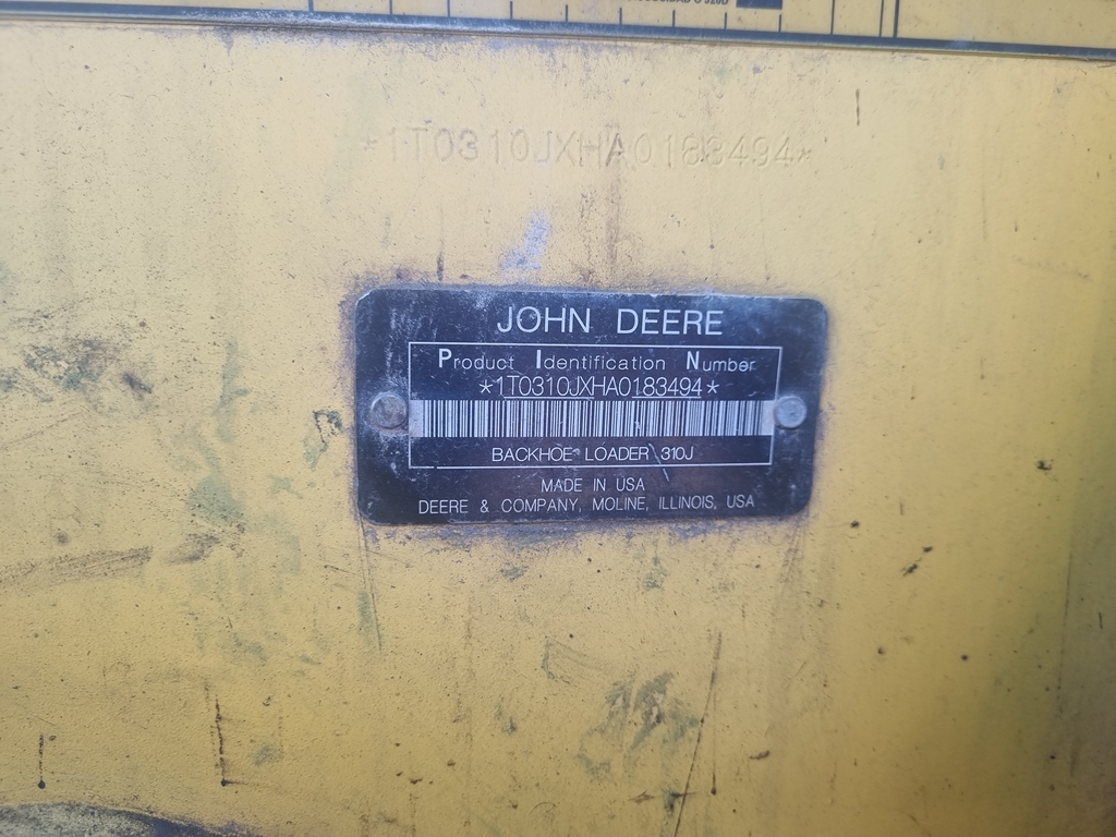 JOHN DEERE 310J 2010